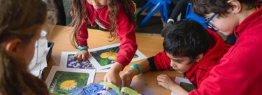 CBIS British Science Week Image Widget A Class Of Pupils Doing Science Activities With Teachers At S (16)