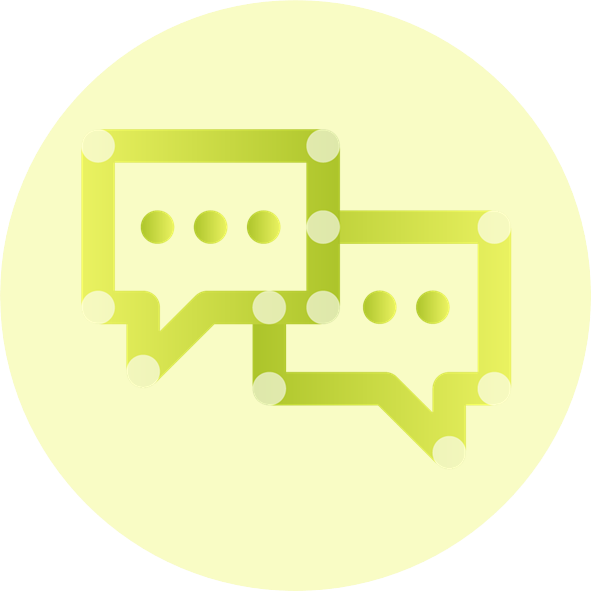 Engage Teacher Conference Icon Green Background 1T1 Circular