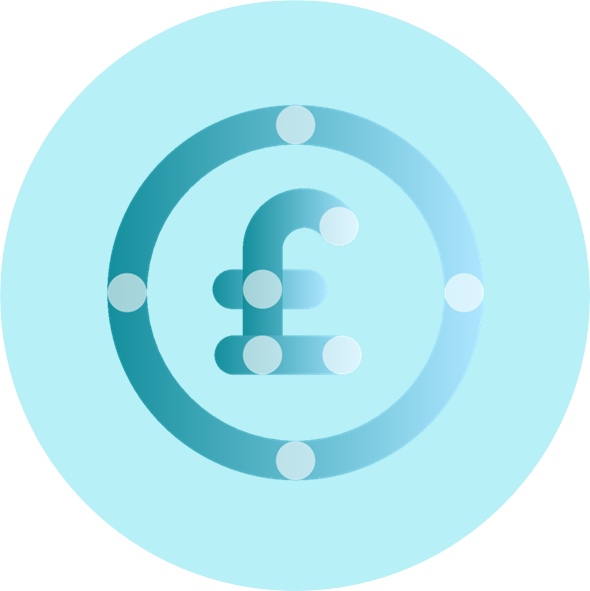 Engage Grants Icon Teal Bakground 1T1 Circular