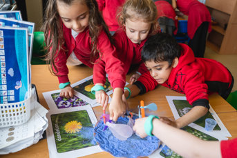 CBIS British Science Week Original A Class Of Pupils Doing Science Activities With Teachers At S (15) (1)