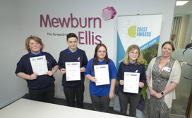 CREST Discovery Day ME Bristol 2024 (105) Students Holding Certificates