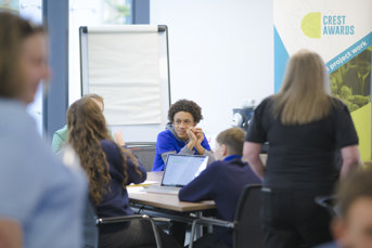 Student at Discovery Day in Bristol