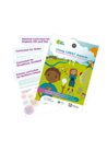 Screenshot of the front cover and internal pages of the booklet titled 'Using CREST Awards to support the primary curriculum', designed to help teachers integrate CREST Awards into primary education.