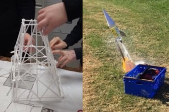 Tower and rocket launching